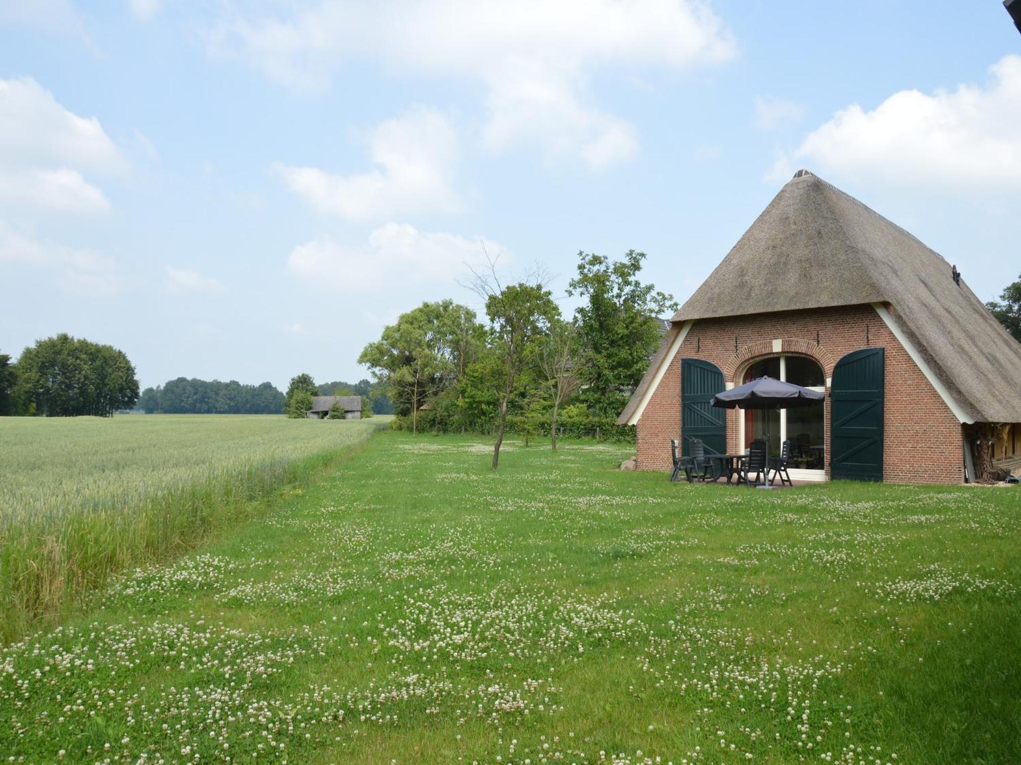 Quaint Farmhouse In Geesteren With Meadow View Zewnętrze zdjęcie