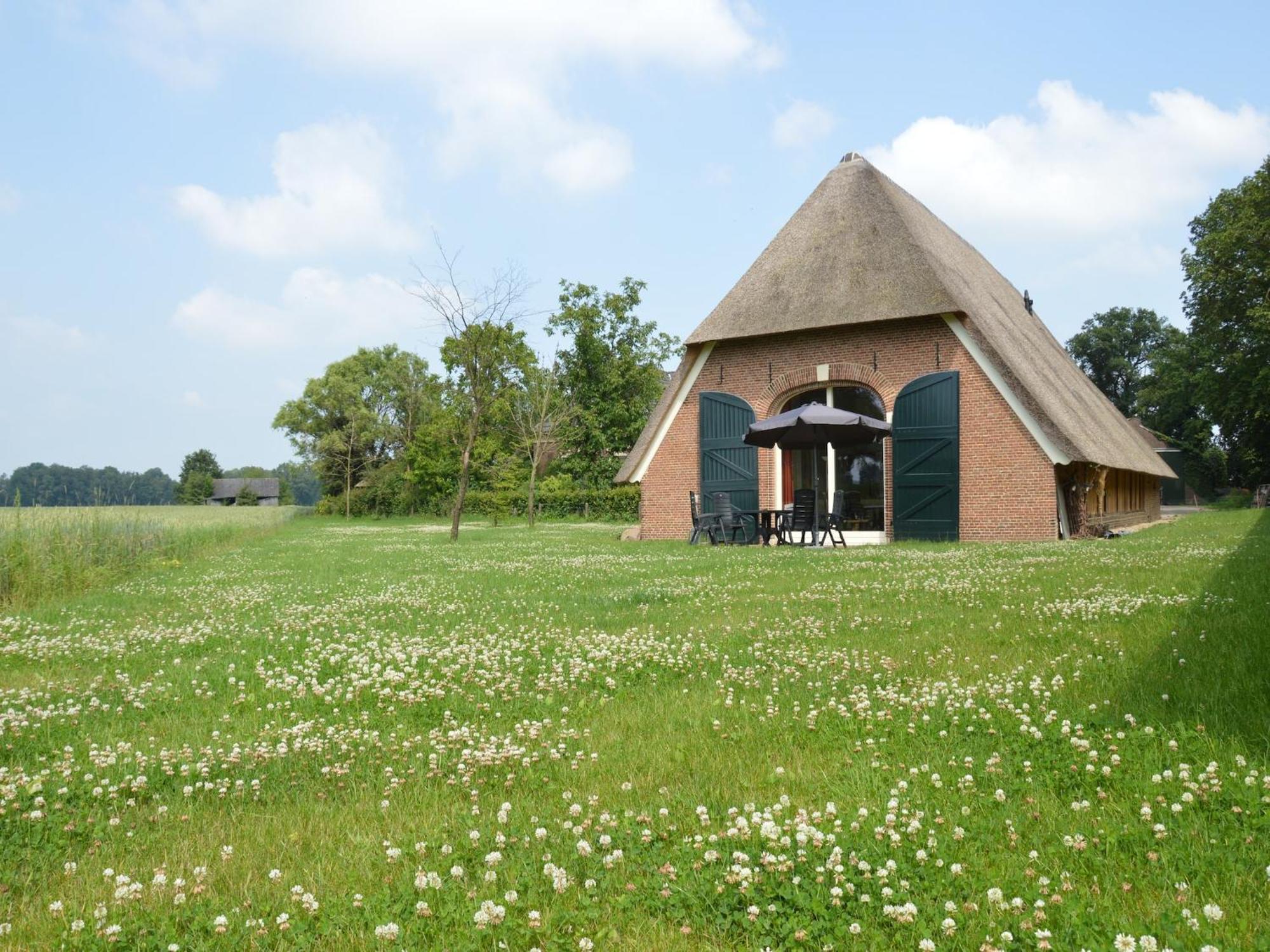 Quaint Farmhouse In Geesteren With Meadow View Zewnętrze zdjęcie